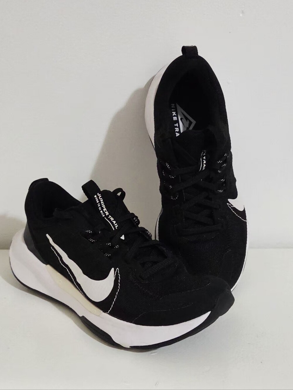 Nike Juniper Trail 2 Black White Women's Running Shoes Size 8 DM0821-001 Sneaker
